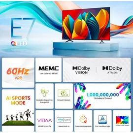 Hisense 55E7NQ 55 Zoll QLED 4K TV