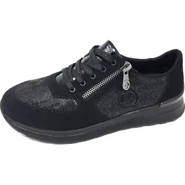 Rieker N1411 black/black-metallic/black