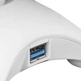 Mars Gaming MHHPRO Kopfhörerständer 3-in-1 Weiß USB