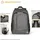Boostboxx BoostBag One Backpack - Boostboxx City-Rucksack für Laptop/Notebook bis 15,6", Ipad, Tablet und Handy, perfekt für Schule, Studium, Business oder Beruf, grau