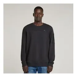 G-Star für Herren. D23514-D278-992 Tweeter Sweatshirt schwarz (XS), Lässig, Langarm, Bio-Baumwolle, Nachhaltig