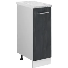Vicco Unterschrank Apothekerschrank 30 x 46 x 81,5 cm Schwarz