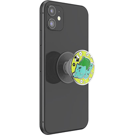 POPSOCKETS PopGrip Pokémon Enamel Bulbasaur Handyhalterung, Mehrfarbig