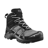 Haix Black Eagle Safety Pro Mid, Farbe:schwarz/silber, Schuhgröße:43 UK