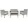 Hti-Living Zita Loungeset 4-tlg. grau