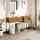 Homcom Konsolentisch mit Schublade 80x30x76 cm braun