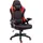 kraken chairs Gaming Stuhl Stoff, Bürostuhl Gaming Sessel, Höhenverstellbar Drehstuhl, Ergonomischer Gamer Stuhl Verstellbare Armlehne Lendenkissen Schwarz/Rot