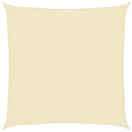 vidaXL Sonnensegel 160 g/m2 Creme 3x3 m HDPE