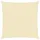 vidaXL Sonnensegel 160 g/m2 Creme 3x3 m HDPE