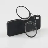 Xiaoki Clip-on-Nasen-Lesebrille Männer Frauen Nasenruhe-Lesebrille Mini Tragbare Männer und Frauen Pince-Nez-Lesebrille (Color : Leopard Print, Size : +2.00)