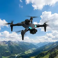 ideoon tech 4K Drohne mit Kamera Schwenkbar C0 Zertifiziert Faltbar GPS Rückkehr Hinderniserkennung Follow-Me
