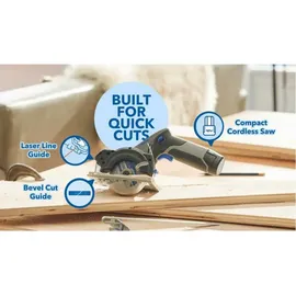 DREMEL Akku-Handkreissäge CS12V-S1 12V, 2,0Ah, mit Parallelanschlag