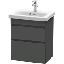 Duravit Waschtischunterschrank Com DuraStyle 50x36,8cm, graph ma, 2 SchKa., wandhängend