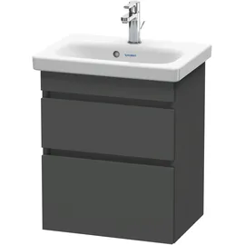 Duravit Waschtischunterschrank Com DuraStyle 50x36,8cm, graph ma, 2 SchKa., wandhängend