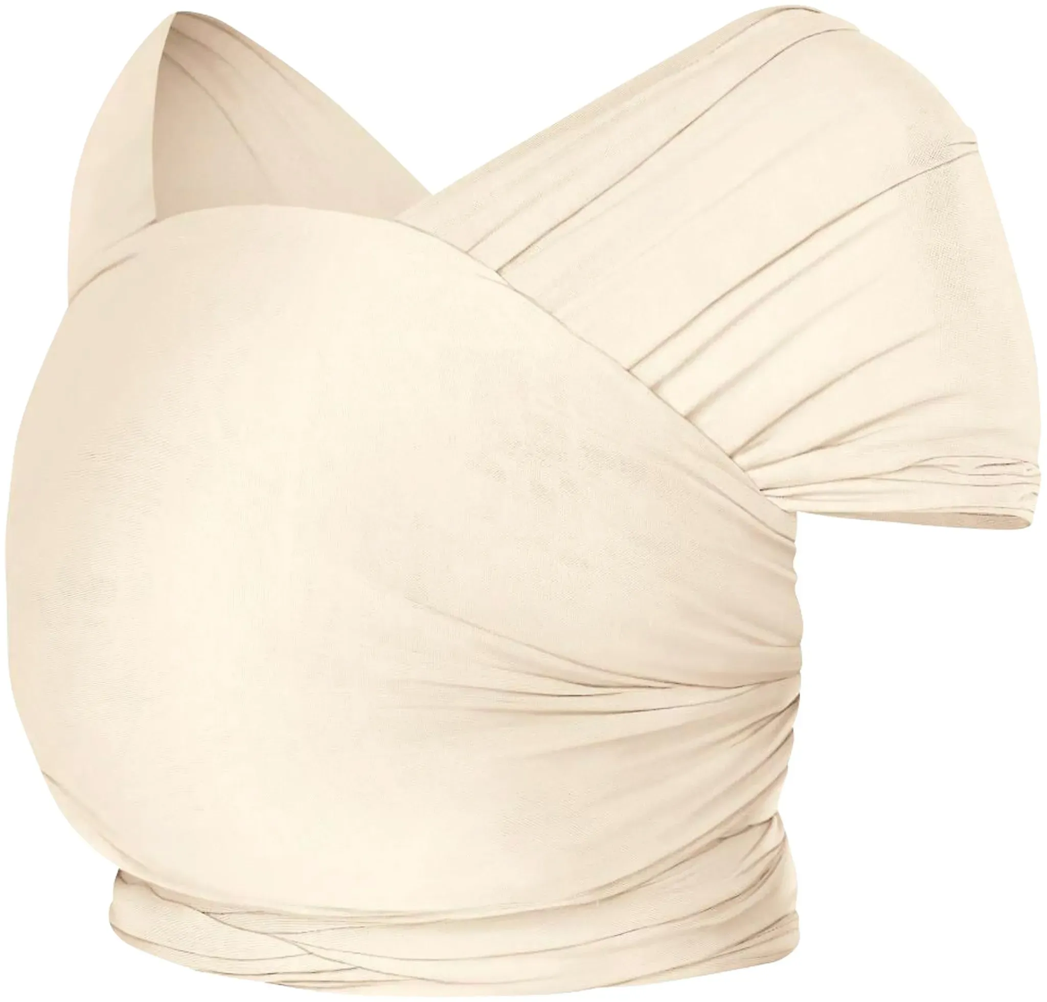 Ergobaby® AURA WRAP Tragetuch Strick, 490 cm, beige