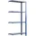ar shelving T Profile Zusatzmodul Blau & Verzinkt 200x120x50 cm 4 Böden 180 kg