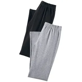 vivance active by lascana Caprihose Regular Grau/Schwarz 44/46