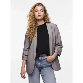 Pieces Damen Pcboss Noos 3/4 Blazer, Light Grey Melange,S