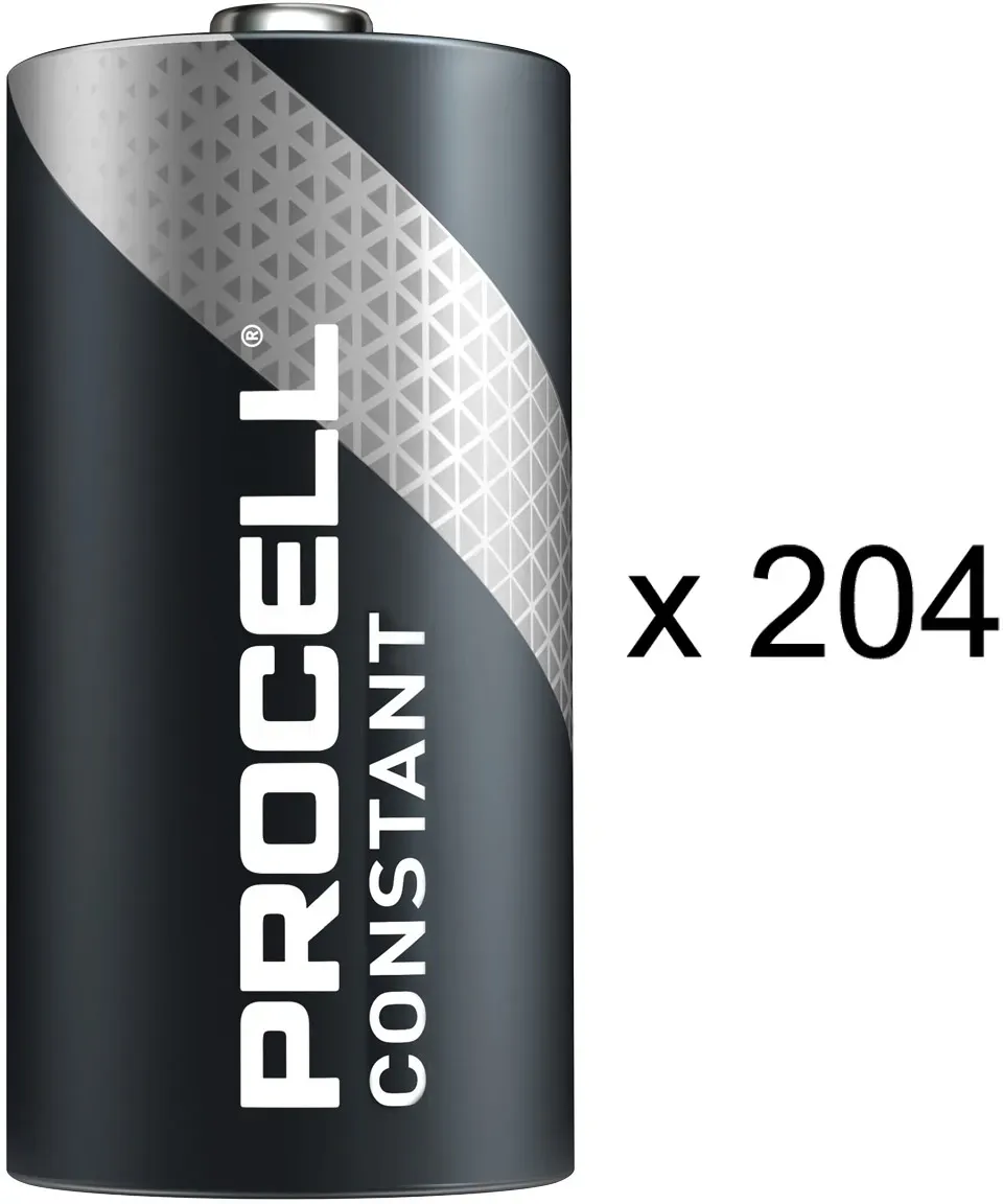 Duracell Procell Constant Alkaline LR14 Baby C Batterie MN 1400 1,5V 204 Stk. (V...