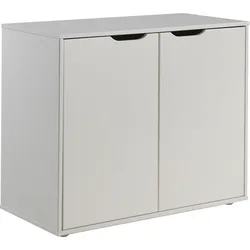 Hochkommode VIPACK "Pino", weiß, B:88,5cm H:72cm T:43,3cm, Holzwerkstoff, Sideboards
