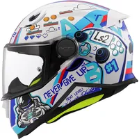 LS2 FF812 Kid Next Level Integralhelm weiss S