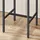 VASAGLE Bartisch Küchentisch Stehtisch 60 x 60 x 92 cm Schwarz
