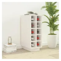 vidaXL Weinregal 23 x 34 x 61 cm Weiß