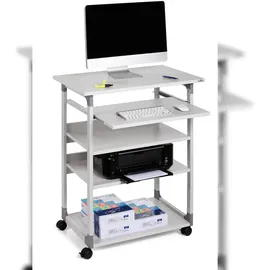 Durable System Computer Trolley 75 VH grau