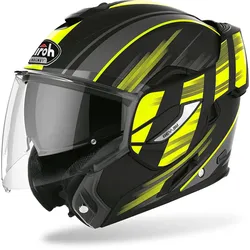 Airoh Rev 19 Ikon Klapphelm, schwarz-gelb, Größe XS für Männer