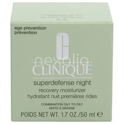 Clinique Superdefense Night Recovery Moisturizer Combination Oily To Oily 3,4 50 ml