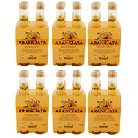 24x Lurisia Aranciata Orange Kohlensäurehaltiges Erfrischungsgetränk 275ml