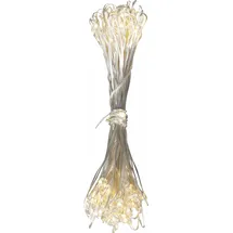 GLOBO LED Lichterkette 10 m Kupfer/Silber Metallic Warmweiß