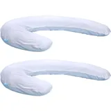 DREAMOLINO Swan Kissenbezug - 2er Set