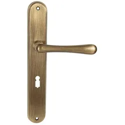 Griff Naturel Elegant bronze gebürstet glänzend WK Schlüsselteilung 92 mm ELEGANTOGR92