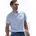H I S H I S Jungen Gr XXL 60/62 blau hellblau Slub Obermaterial 100 Baumwolle meliert regular fit normal Rundhals abgesteppte Kante Shirts Kurzarmshirt mit Henleykragen strukturierte Baumwolle Topseller