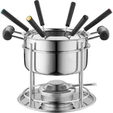 Mäser Fondue, Fondue Set, Schwarz, Silber