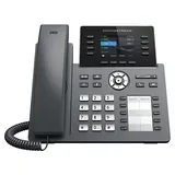 Grandstream IP Telefon GRP2634 inkl. Netzteil, Telefon, Schwarz