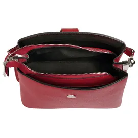 Cluty Henkeltasche echt Leder, Made in Italy, rot