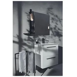Ideal Standard Beauty Kosmetikspiegel-Set Bar Schwarz Matt