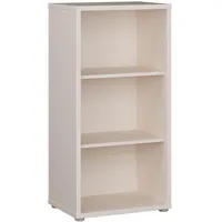 Forte Bücherregal 49,8 x 34,9 x 99,1 cm Kaschmir Beige