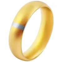 AKZENT Partnerring Ylenia, langlebig, Damen Ring goldfarben 52