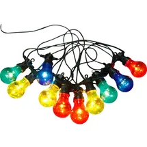 GLOBO LED-Lichterkette Kunststoff 750x6x14,6 cm Schwarz