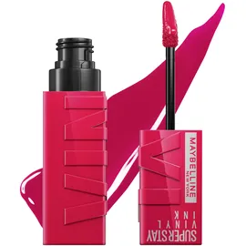 Maybelline Super Stay Vinyl Ink 45 Capricious Flüssiger Lippenstift rosa