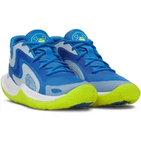 Under Armour Jet 25, Basketballschuhe 402 / blue atlantis/blue calm/metallic blue calm 41