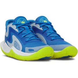Under Armour Jet 25, Basketballschuhe 402 / blue atlantis/blue calm/metallic blue calm 41