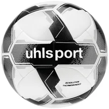 Uhlsport Revolution Thermobonded Spielball Fußball weiß/schwarz/silber 5