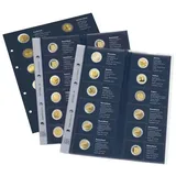 Nachtrag 2024 für Münzalbum Classic-OPTIMA, Europas 2-Euro-Gedenkmünzen