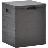 vidaXL Garten-Aufbewahrungsbox 90 L 4560 x 1160 x 44 cm Braun