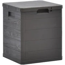 vidaXL Garten-Aufbewahrungsbox 90 L 4560 x 1160 x 44 cm Braun