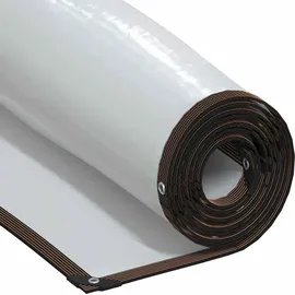 vidaXL Transparente Plane mit Ösen 5x5 m Polyethylen